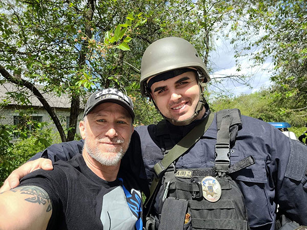 I met one of my former students, a giant among many with a very gentle heart. Always with a smile and a hug. I walked up as he was busy training and he was in formation and paying attention as he should. He caught a glimpse of me out of the corner of his eye and like the big kid that he is, he grinned like crazy. He waived at me even though he was in formation, but could not wait so he broke formation and ran over to me to give me the biggest hug. His English is limited but he tried so hard and he was just grateful to see an old friend. We spent a lot of time over the years training as he went from being a student to being a teacher. To a soldier. I hope that when I see him again, he still has that smile.